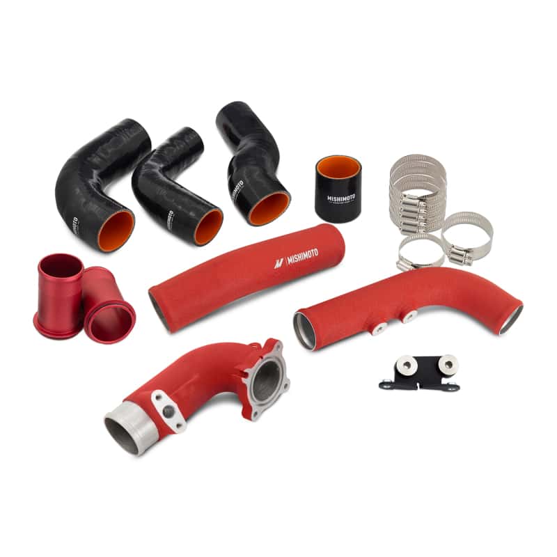 Mishimoto — Mishimoto 2023+ Toyota GR Corolla Intercooler & Pipe Kit - Black Cooler - Red Pipes
Intercooler Kit - view 4