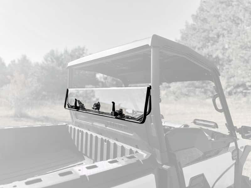 Seizmik — Seizmik 24+ Kawasaki Ridge Rach Rear Folding Windshield- UV - view 6