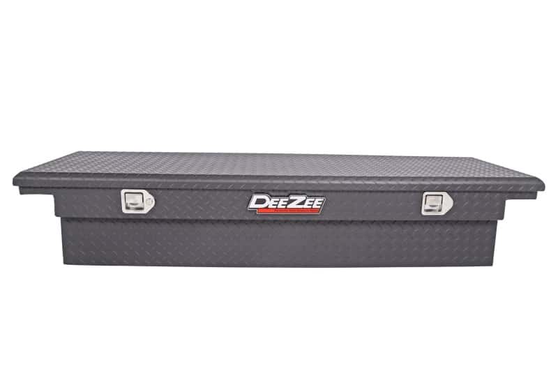 Dee Zee — Dee Zee Universal Tool Box - Red Crossover - Single Lid Black BT (Low/Txt Blk)
ToolBxTrkBedRTR - view 7