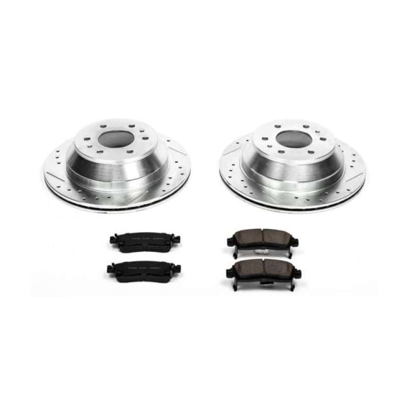 PowerStop — Power Stop 04-07 Buick Rainier Rear Z23 Evolution Sport Brake Kit - view 1