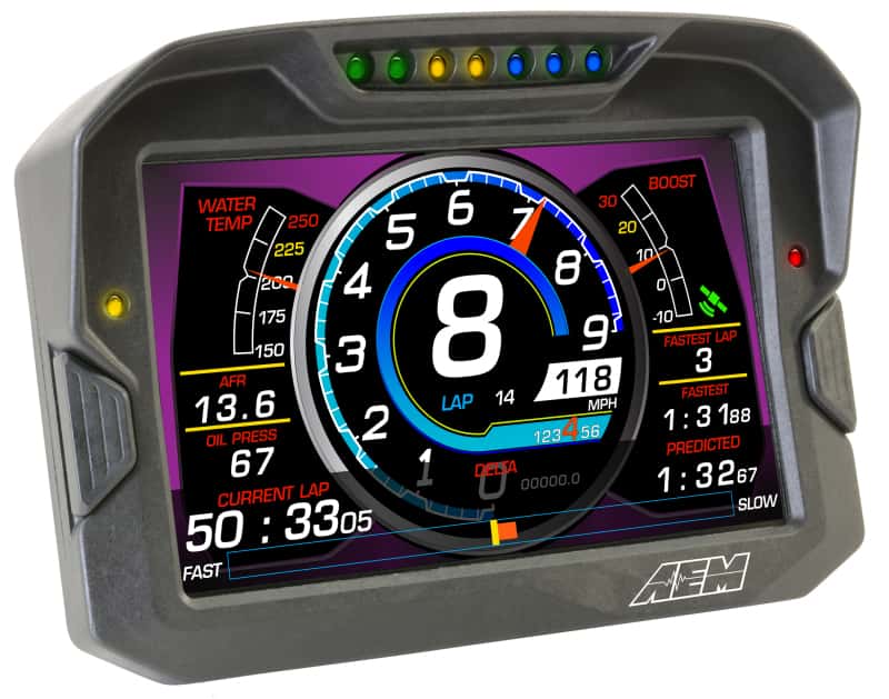 AEM — AEM CD-7 Logging GPS Enabled Race Dash Carbon Fiber Digital Display w/o VDM (CAN Input Only)
CD-7LG Carbon - view 16