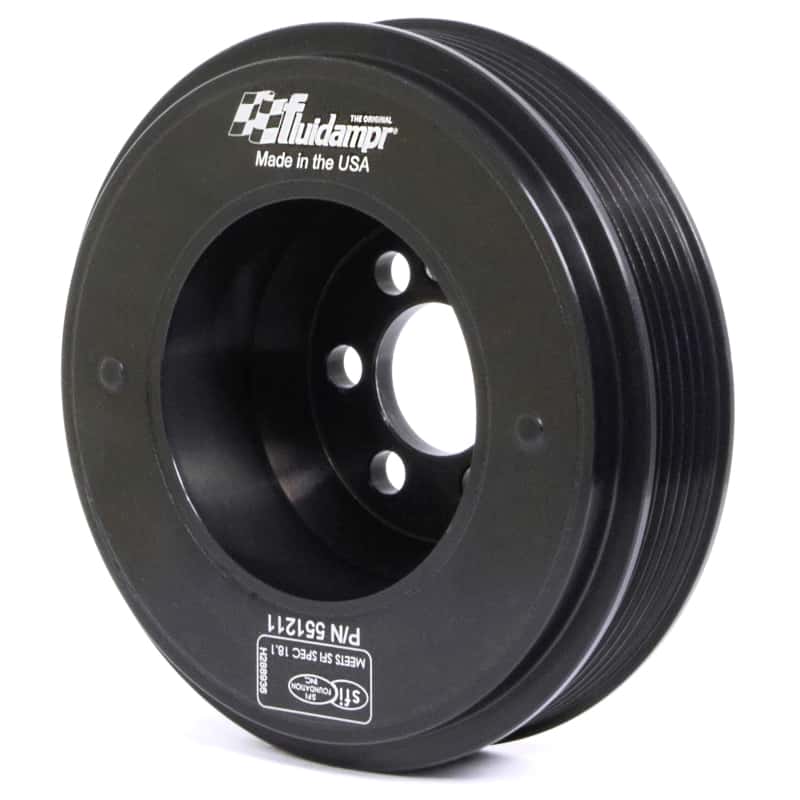 Fluidampr — Fluidampr VW 06-08 2L FSI Motor (6 bolt hole mounting) Steel Internally Balanced Damper
Harmonic Balancer - view 6