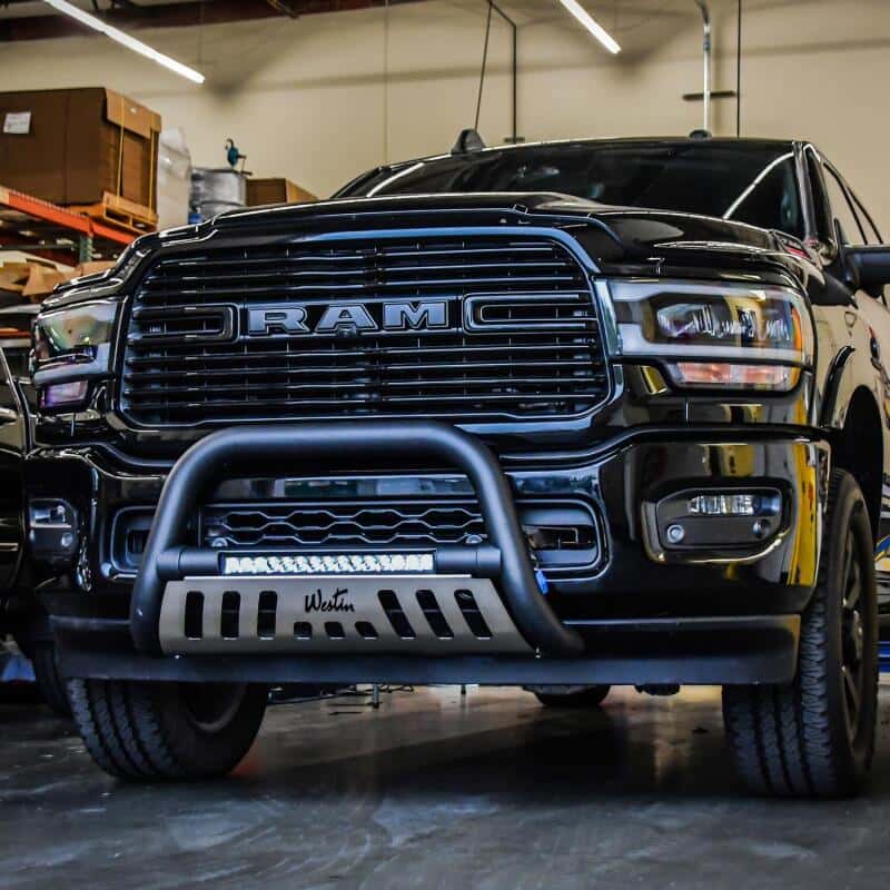 Westin — Westin 19-20 Ram 2500/3500 Ultimate LED Bull Bar - Textured Black
Bull Bar - view 5