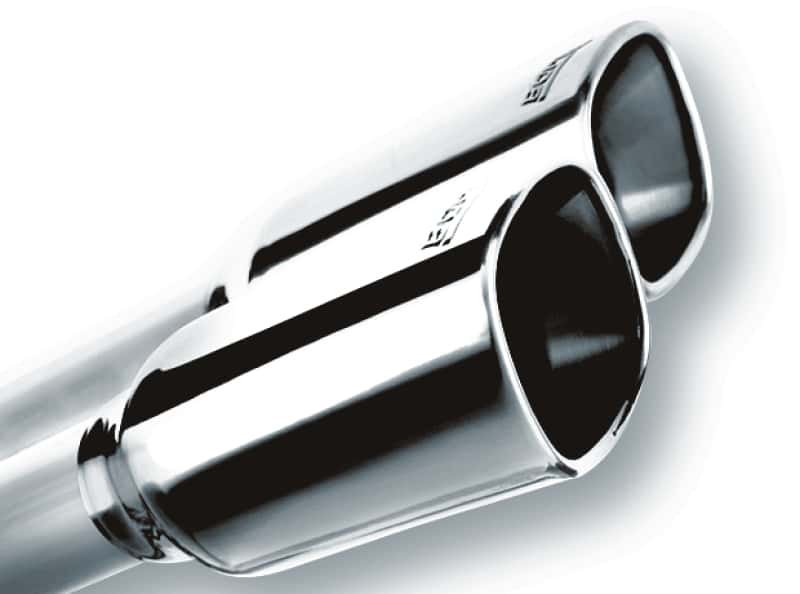 Borla — Borla 19 Chevrolet Silverado/GMC Sierra 1500 6.2L SS Touring Catback Exhaust - Square Chrome Tips
Cat-Back System - view 3