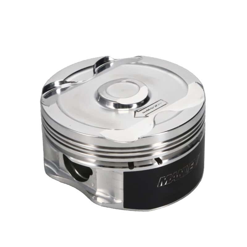 Manley Performance — Manley 2018+ Ford Coyote 5.0L DOHC -6cc Dish 3.667in Bore 10:1 CR Platinum Piston Set
Piston Set - view 5