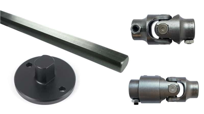 Ridetech — Ridetech 65-79 Ford F-100 Steering Column Adapter
U-joints 65-79 F100 - view 2