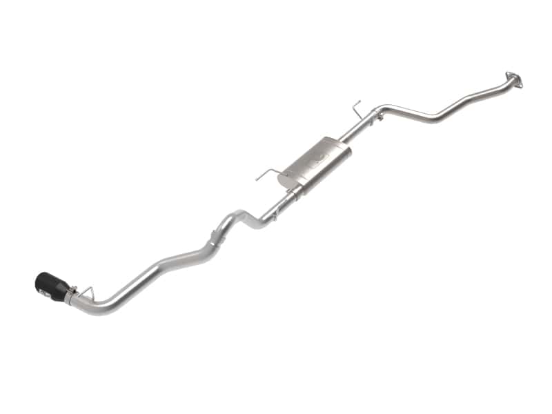 aFe — aFe 2024 Toyota Tacoma L4 2.4L Apollo Series 2.5-3in 409 SS Steel Cat-Back Exhaust w/Black Tips
Cat-Back Exhaust - view 1