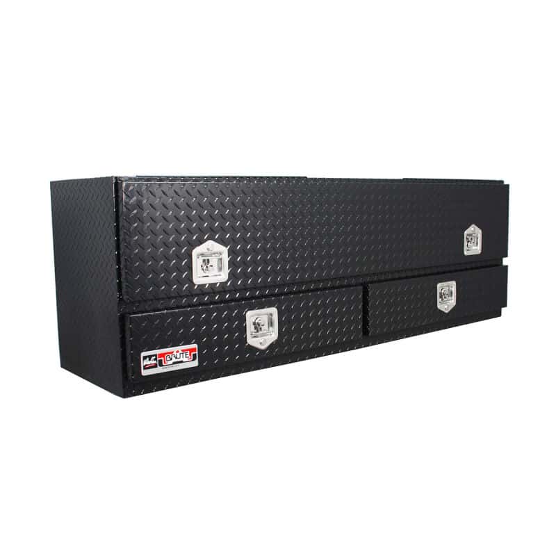 Westin — Westin/Brute High Cap 72in Stake Bed Contractor TopSider w/ Base Drawers - Textured Black
ToolBxTrkBedSideRail - view 2