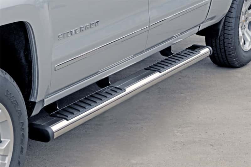 Dee Zee — Dee Zee 99-23 Chevrolet/GMC/Dodge/Ford Full Size Truck Tubes - 6In Oval - Stainless Steel (CrewCab)
Nerf/Step Bar - view 9