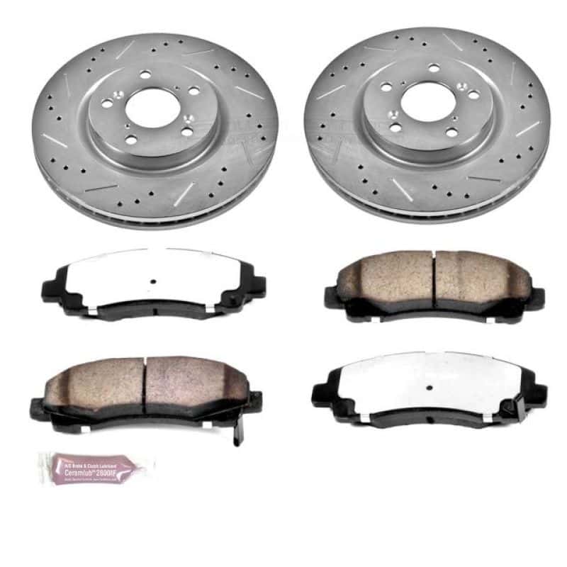 PowerStop — Power Stop 09-14 Acura TL Front Z36 Truck & Tow Brake Kit - view 1