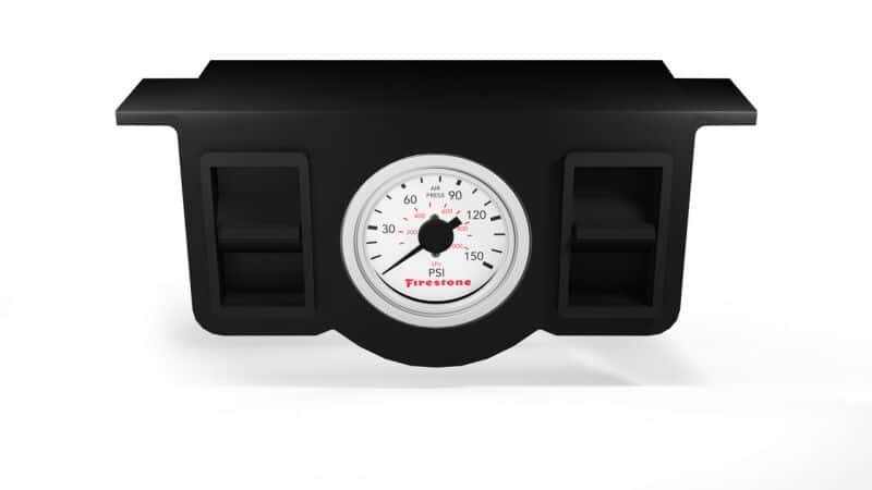 Firestone — Firestone Pneumatic Dual Pressure Gauge - White Plastic (WR17602574)
AirPrsGg - view 1