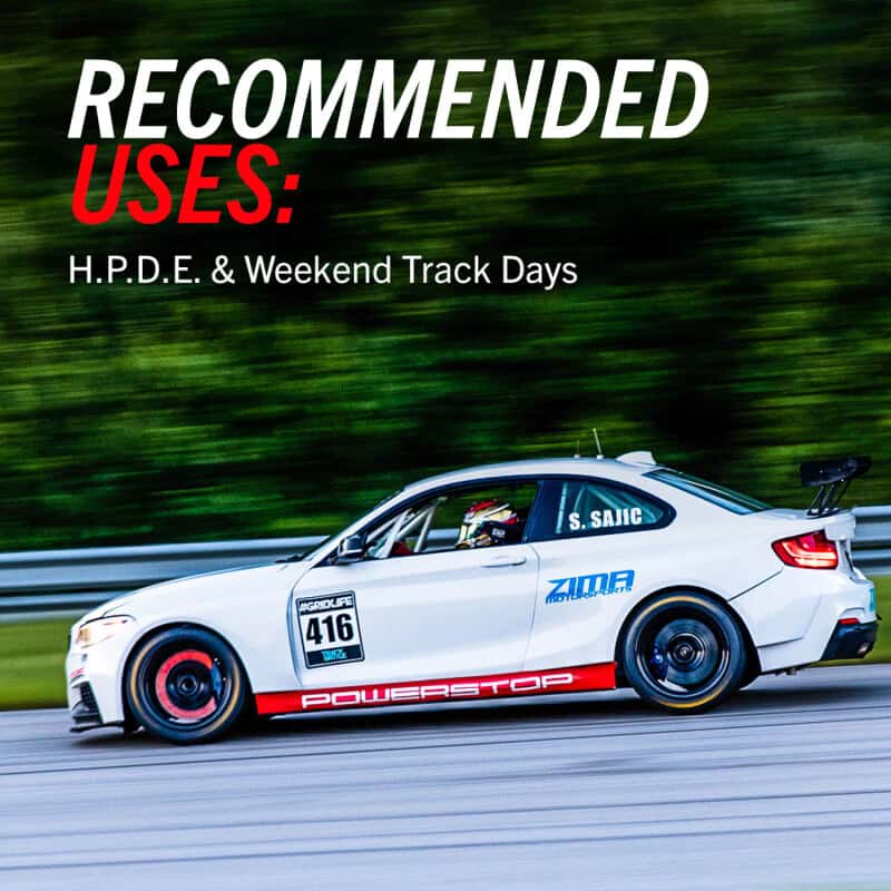 PowerStop — Power Stop 16-19 Cadillac ATS Front Track Day Brake Pads
Track Day Pads - view 4