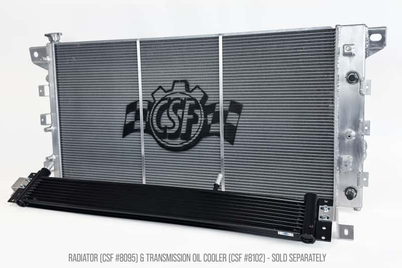 CSF — CSF 17-20 Ford Raptor / 15-25 F-150 High Performance Radiator
CSF Radiator - view 2