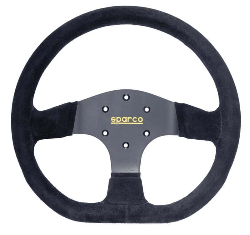 SPARCO — Sparco Steering Wheel 353 Suede Black (NO HORN INCLUDED)
Sparco Strwhl 353 Suede Black (NO HORN INCLUDED) - view 1