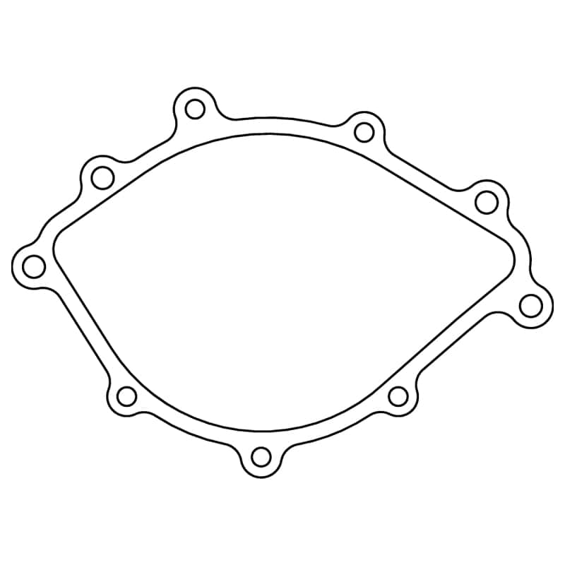 Cometic Gasket — Cometic Ford 302/351 Windsor.031in Fiber Water Pump Gasket - Water Pump To Plate - 1979-85
Water Pump Gasket - view 2