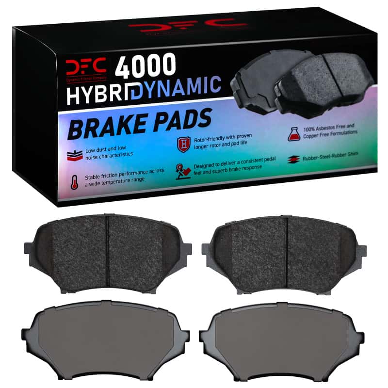 DFC — DFC 06-15 Mazda Miata Front 4000 HybriDynamics Brake Pads
DFC Brake Pad Set - view 5