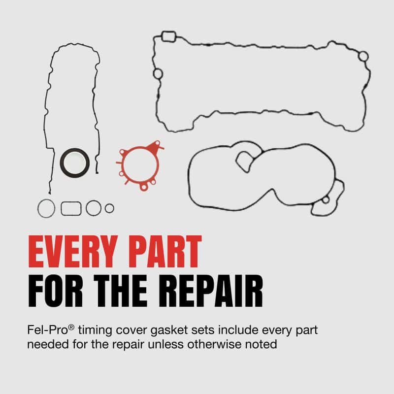 Fel-Pro — Fel-Pro Jeep Grand Cherokee Engine Oil Cooler Adapter Seal Set - view 4