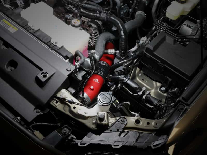 aFe — aFe 2024+ Toyota Tacoma BladeRunner 2.5in & 3in Aluminum Hot & Cold Charge Pipe Kit - Red
Charge Pipe Kit - view 9