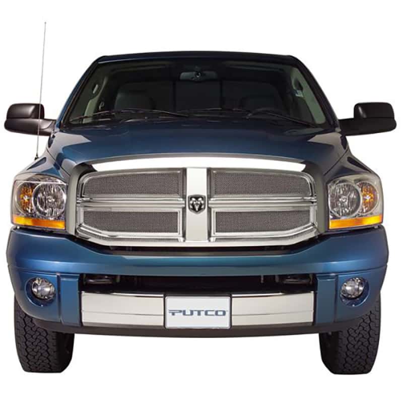 Putco — Putco 02-05 RAM 1500 / 2003-2004 RAM 2500-3500 - Replacement Liquid Mesh Grilles
Grille Insert - view 2