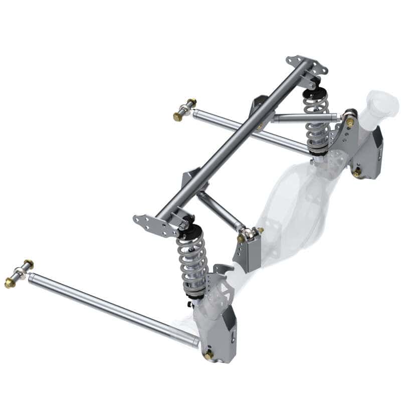 QA1 — QA1 HD Pro Rear Triangulated 4-Link Kit - Front Mount Single Adj Coilovers
Triangulated 4-Link - view 4