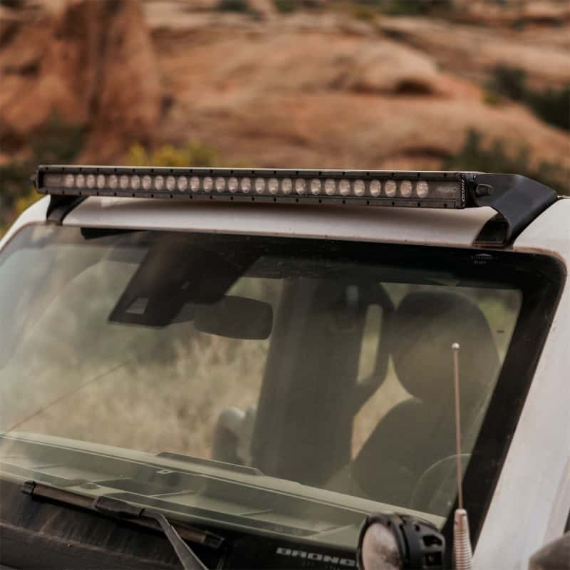 Ford Racing — Ford Racing 2021+ Ford Bronco 40in Rigid Roof Mounted Off-Road LED Light Bar Kit
Fog Light Assembly - view 8