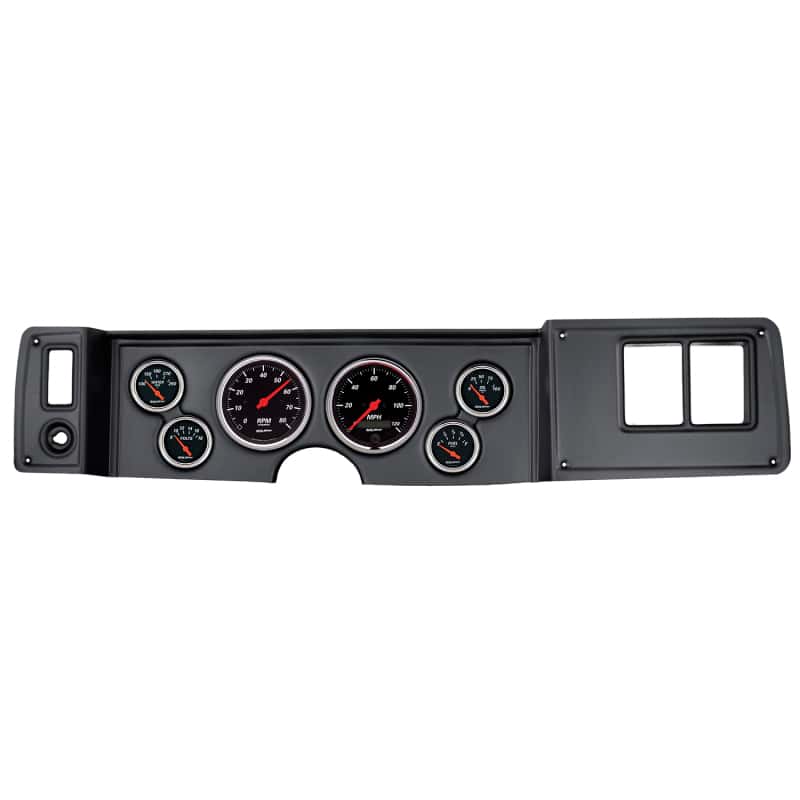 AutoMeter — Autometer Designer Black 79-81 Camaro Dash Kit 6pc Tach / MPH / Fuel / Oil / WTMP / Volt
GA SET CAM 79-81 DB - view 1