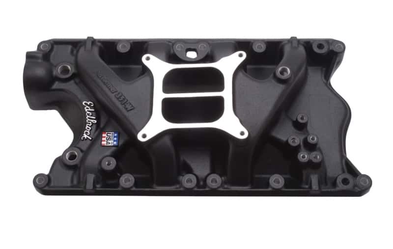 Edelbrock — Edelbrock Performer 351-W Black
MANIFOLD - view 2