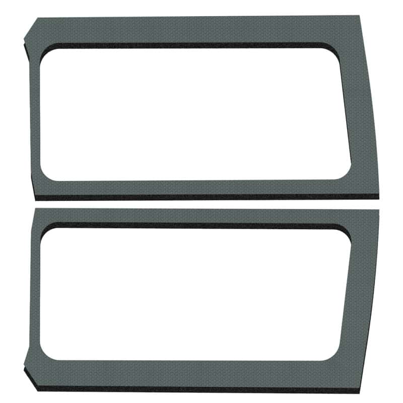 DEI — DEI 18-23 Jeep Wrangler JL 2-Door Boom Mat Rear Side Window Trim - 2 Piece - Gray
Sound Dampening Kit - view 2