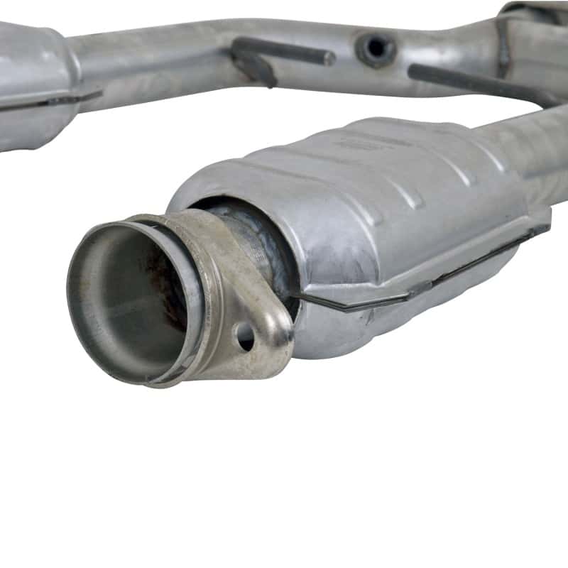 BBK — BBK 96-04 Mustang 4.6 GT / Cobra Short Mid H Pipe w Catalytic Converters 2-1/2 For Long Tube Headers
ExhstCrossoverPipe
Exhaust Pipes - view 4