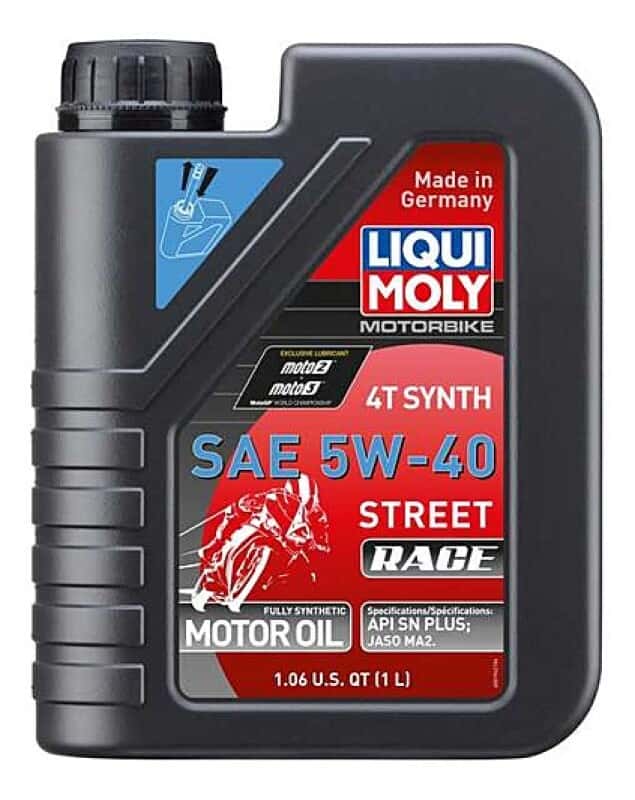 LIQUI MOLY — LIQUI MOLY 1L Motorbike 4T Synth 5W40 Street Race - view 2