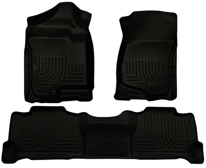 Husky Liners — Husky Liners 07-13 GM Escalade/Suburban/Yukon WeatherBeater Black Front & 2nd Seat Floor Liners
Floor Liners - view 2