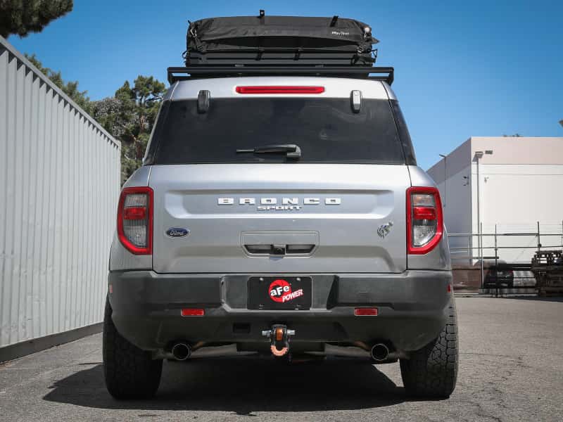 aFe — aFe Ford Bronco Sport 21-22 L3-1.5L (t)/L4-2.0L (t) Vulcan Cat-Back Exhaust System- Carbon Tips
Cat-Back Exhaust - view 5