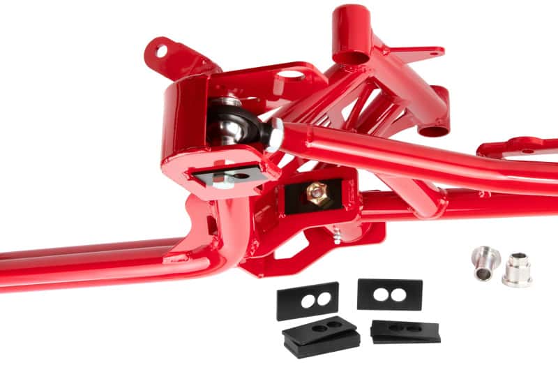 UMI Performance — UMI Performance 98-02 GM F-Body K-Member LSX Rr Roll Center Increase- Red
Road Race K-Member - view 4