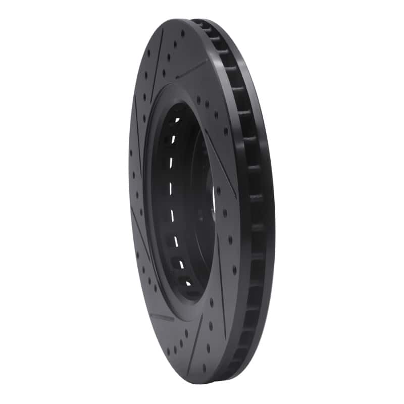 R1 Concepts — R1 14-20 Acura MDX Front Right Drilled & Slotted Black Brake Rotor
R1 Brake Rotor Drill - view 4