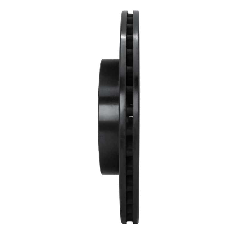 R1 Concepts — R1 93-06 Infiniti G20 Front Right Drilled & Slotted Black Brake Rotor
R1 Brake Rotor Drill - view 3