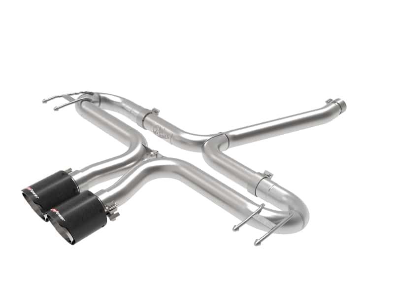 aFe — aFe Takeda 2-1/2in 304 SS Axle-Back Exhaust w/Carbon Tips 17-20 Honda Civic Sport L4-1.5L (t)
Axle-Back Exhaust - view 1