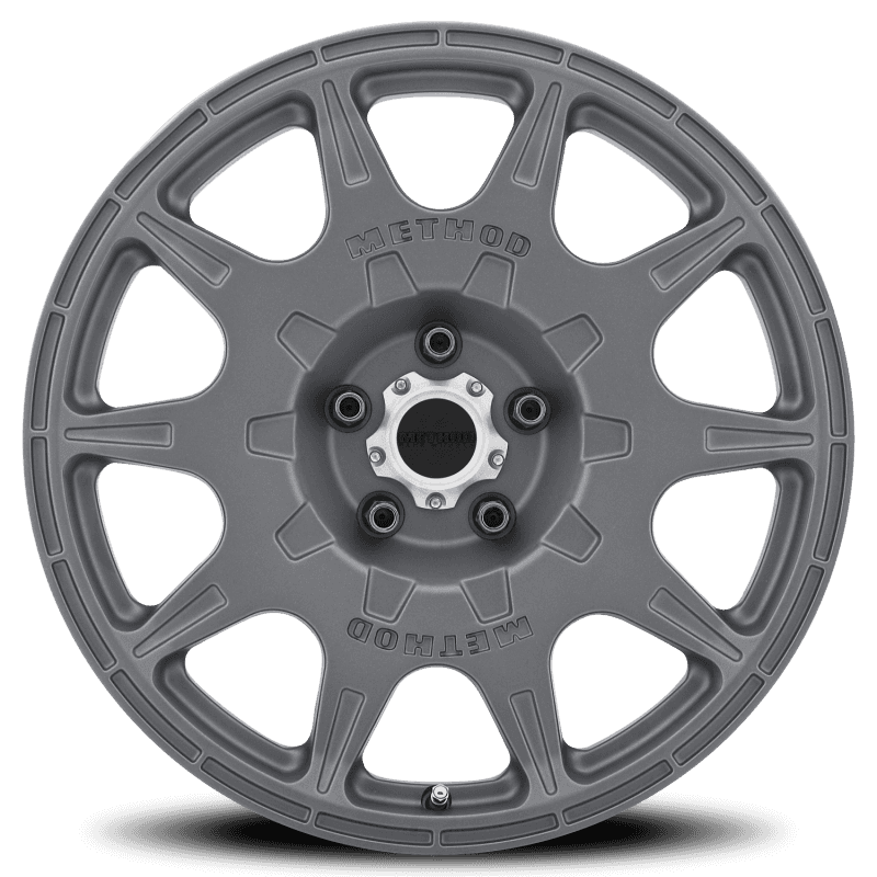 Method Wheels — Method MR502 RALLY 17x8 +38mm Offset 5x4.5 67.1mm CB Titanium Wheel - view 2