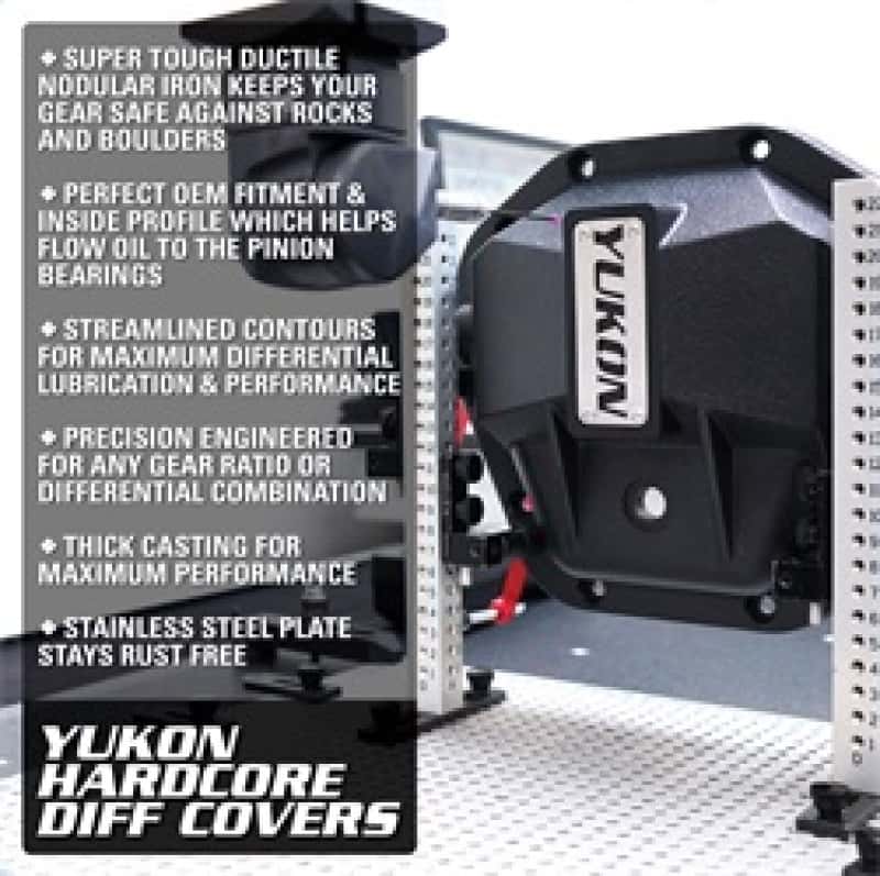 Yukon Gear & Axle — Yukon Gear Hardcore Diff Cover for Dana 50/60/70 - view 7