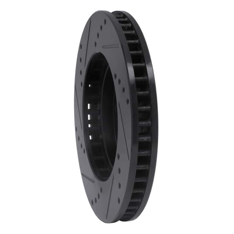 R1 Concepts — R1 97-05 Buick Century Front Right Drilled & Slotted Black Brake Rotor
R1 Brake Rotor Drill - view 4