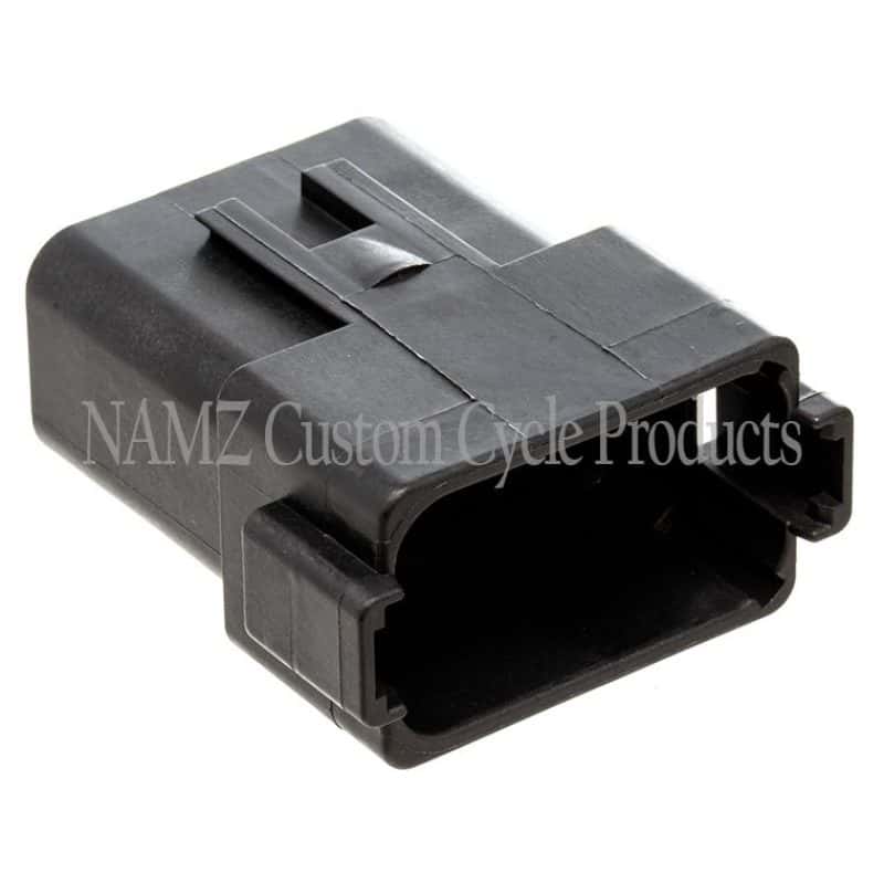 NAMZ — NAMZ Deutsch DT Series 12-Wire Receptacle & Wedgelock - Black (HD 72109-94BK) - view 1