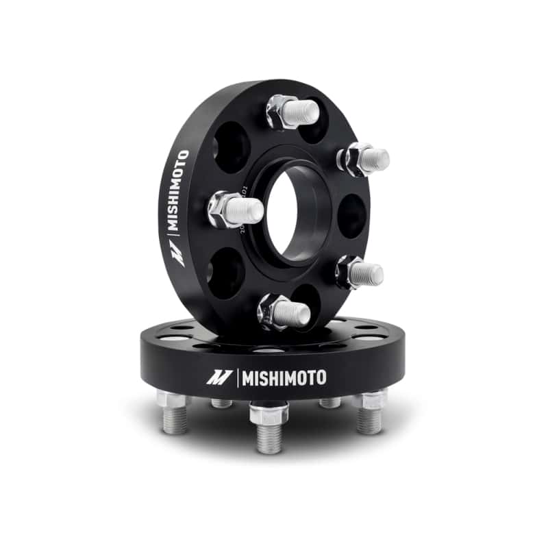 Mishimoto — Mishimoto Wheel Spacers - 5x120 - 64.1 CB - M14 x1.5 - 20mm - BK
Wheel Spacers - view 1