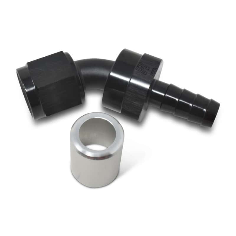 Russell — Russell Performance -8 AN Proclassic Crimp 45 Degree End (O.D. 0.700)
Hose Fitting - view 4