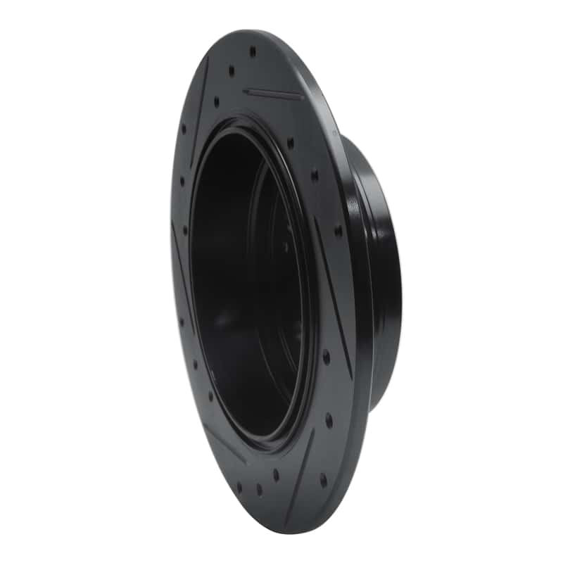 R1 Concepts — R1 02-04 Honda CR-V Rear Right Drilled & Slotted Black Brake Rotor
R1 Brake Rotor Drill - view 4