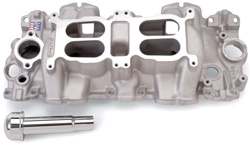 Edelbrock — Edelbrock Performer RPM Dual-Quad for Chevrolet 348/409 Win Big Block Large Port
MANIFOLD - view 2