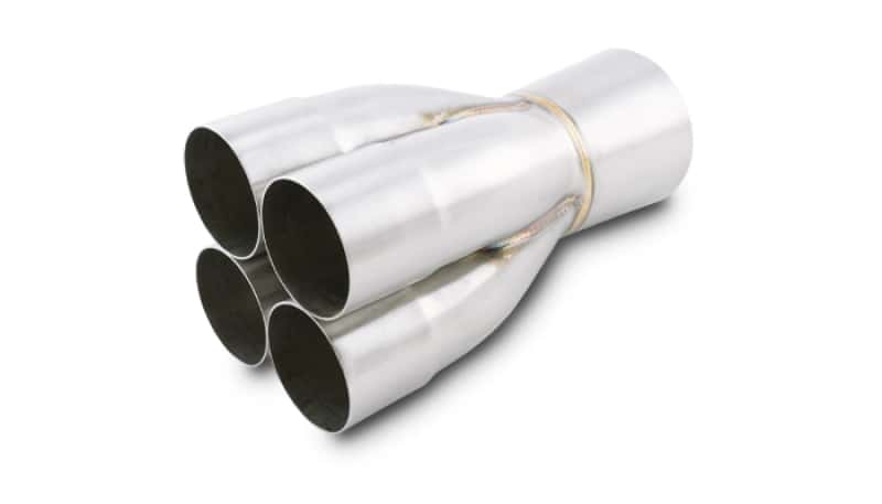 Vibrant — Vibrant 4-1 Merge Collector 2.50in Inlet I.D. Merge O.D. - 3.50in Outlet O.D. - 4.00in
Exhaust Collector
4IN1-2.5"IDX4"OD - view 2