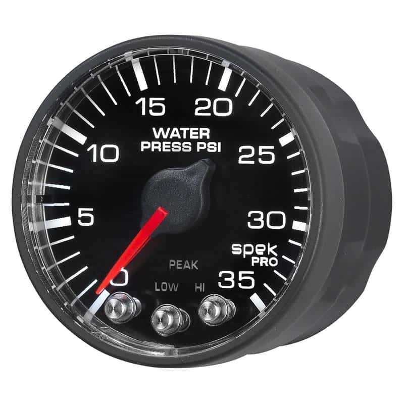 AutoMeter — Autometer Spek-Pro 52.4mm 0-35 PSI Digital Stepper Motor Water Pressure Gauge
GA 2" WP 35 BFB SPEK - view 3