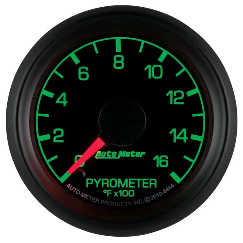 AutoMeter — Autometer Factory Match Ford 52.4mm Full Sweep Electronic 0-1600 Deg F EGT/Pyrometer Gauge
GA 2" EGT 1600F FFM - view 6