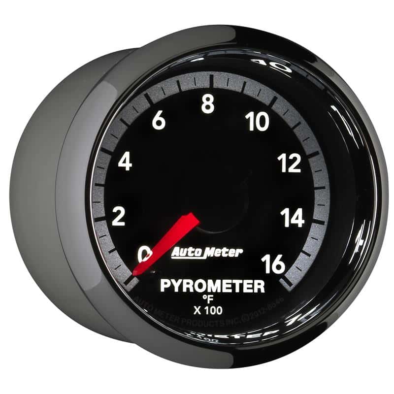 AutoMeter — Autometer Gen4 Dodge Factory Match 52.4mm Full Sweep Electronic 0-1600 Deg F EGT/Pyrometer Gauge
2-1/16" PYROMETER, 0 - view 6
