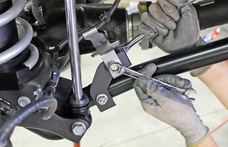 RockJock — RockJock JL/JT Brake Line Relocation Bracket Kit Front Pair
BrkLineReloBrkt - view 2