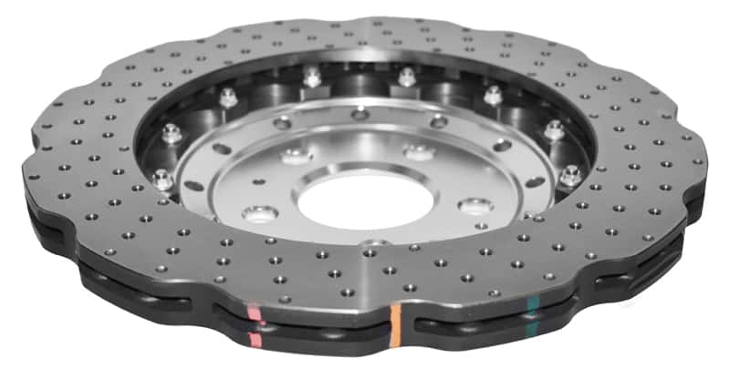 DBA — DBA 13-16 Audi RS5 (w/Scalloped edge Iron Discs) Rear 5000 Series Drilled Wavy Rotor w/Silver Hat
Brake Rotor
Brake Disc - view 4